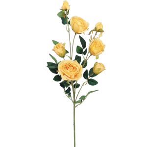 RÓŻA GAŁĄZKA ET804 YELLOW