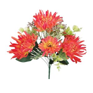 BUKIET CHRYZANTEMA DL031805 SALMON YELLOW PINK