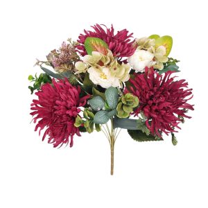 BUKIET CHRYZANTEMA FLO-2607 BURGUNDY