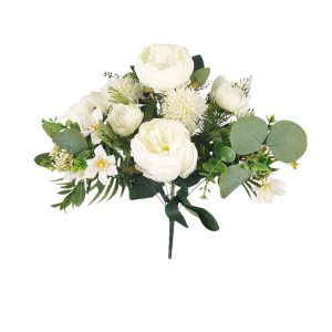 BUKIET PIWONIA, CZOSNEK FLO-2605 CREAM