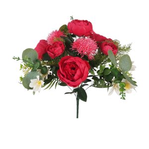 BUKIET PIWONIA, CZOSNEK FLO-2605 RED