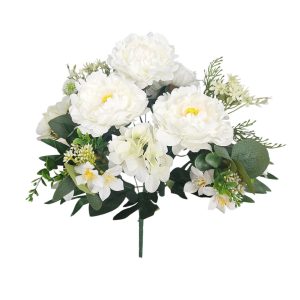 BUKIET PIWONIA FLO-2603 CREAM