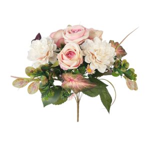 BUKIET RÓŻ, DALIA FLO-2609 CREAM PINK