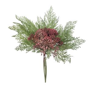 TUJA, KULKI FLO-2617 BURGUNDY