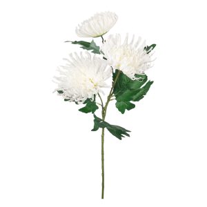 CHRYZANTEMA GAŁĄZKA LJ-62501 CREAM